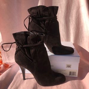EUC Chocolate Brown Calvin Klein Boots